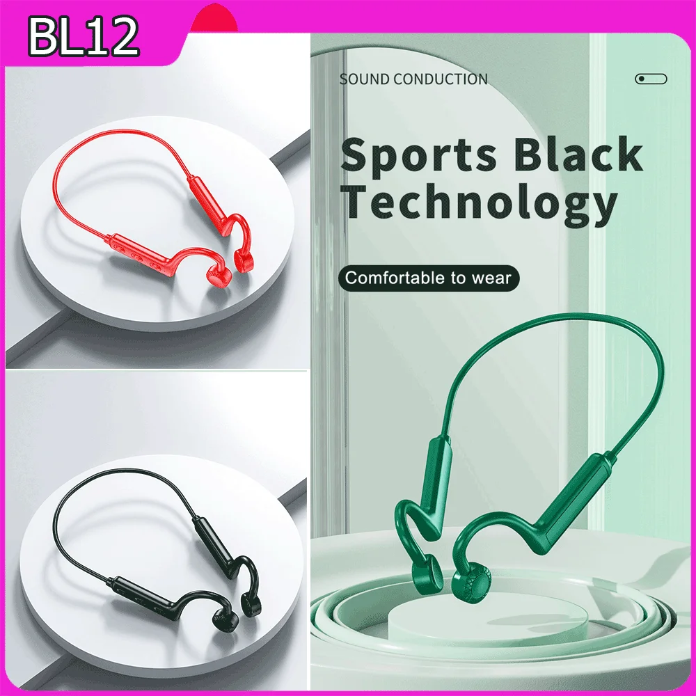BL12 Wireless Bluetooth headset sports TWS Bluetooth neckband headset hearing aid headset hands-free hanging ear bone conduction
BL12 Wireless Bluetooth headset sports TWS Bluetooth neckband headset hearing aid headset hands-free hanging ear bone conduction