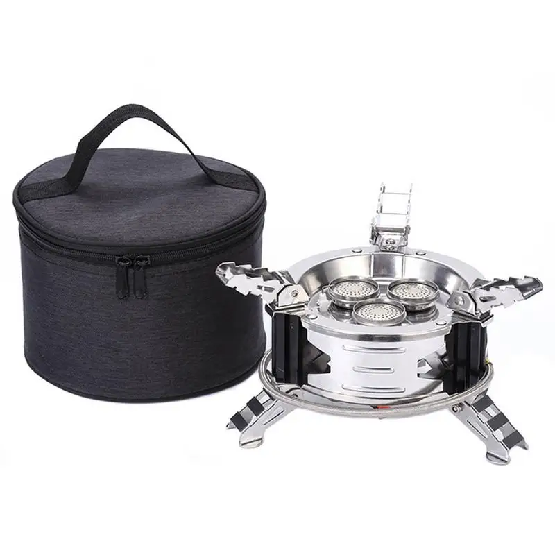 Camping Burner Portable Windproof Backpacking Stove Camp Stove 8500W Compact Wind Resistant Camping Stove With Carrying Case For
Camping Burner Portable Windproof Backpacking Stove Camp Stove 8500W Compact Wind Resistant Camping Stove With Carrying Case For