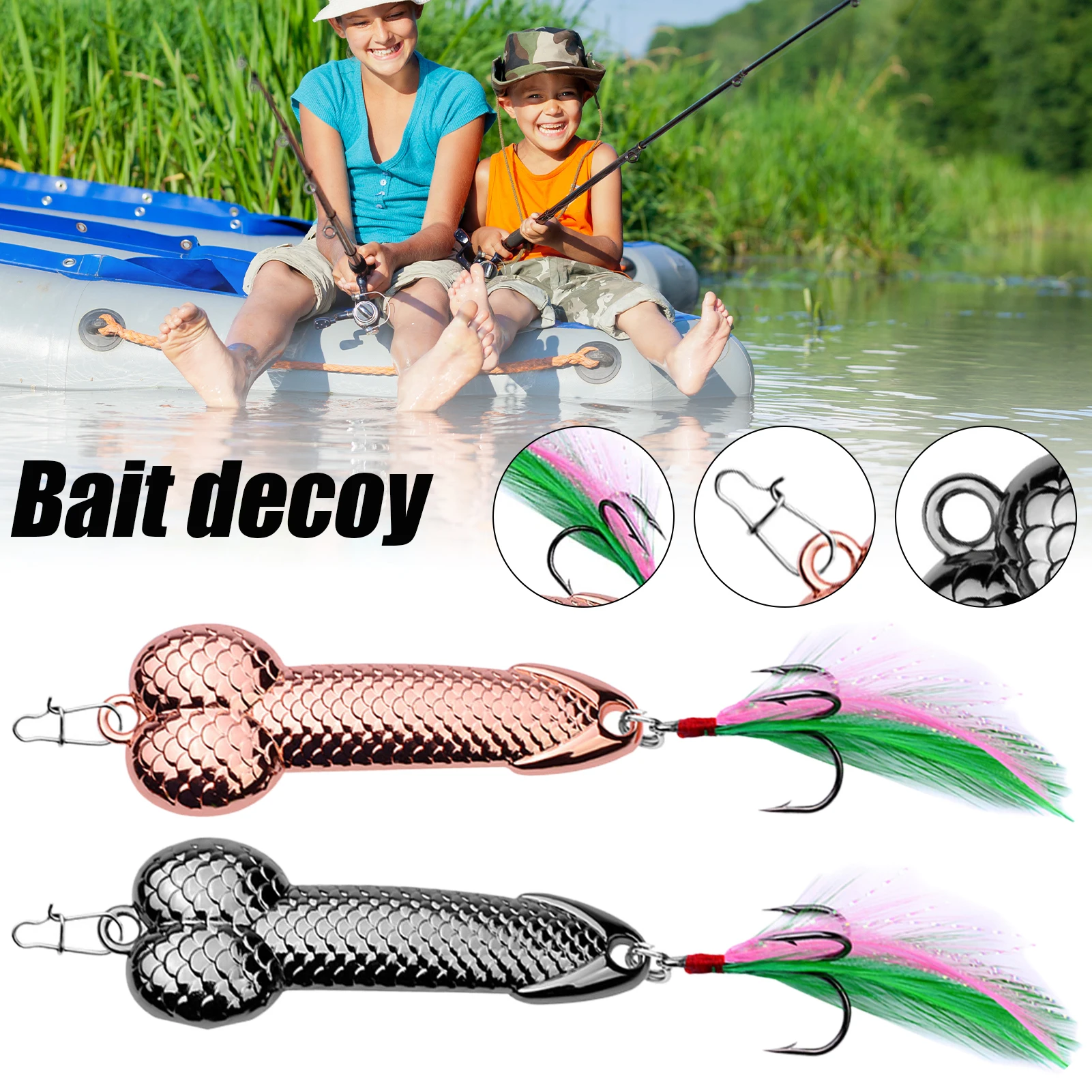 Sea Fish Lures Metal Wobble Simulation Fish Scales Fishing Bait for Outdoor Lake Sea Fishing Accessories Funny Gift Portable 
Sea Fish Lures Metal Wobble Simulation Fish Scales Fishing Bait for Outdoor Lake Sea Fishing Accessories Funny Gift Portable