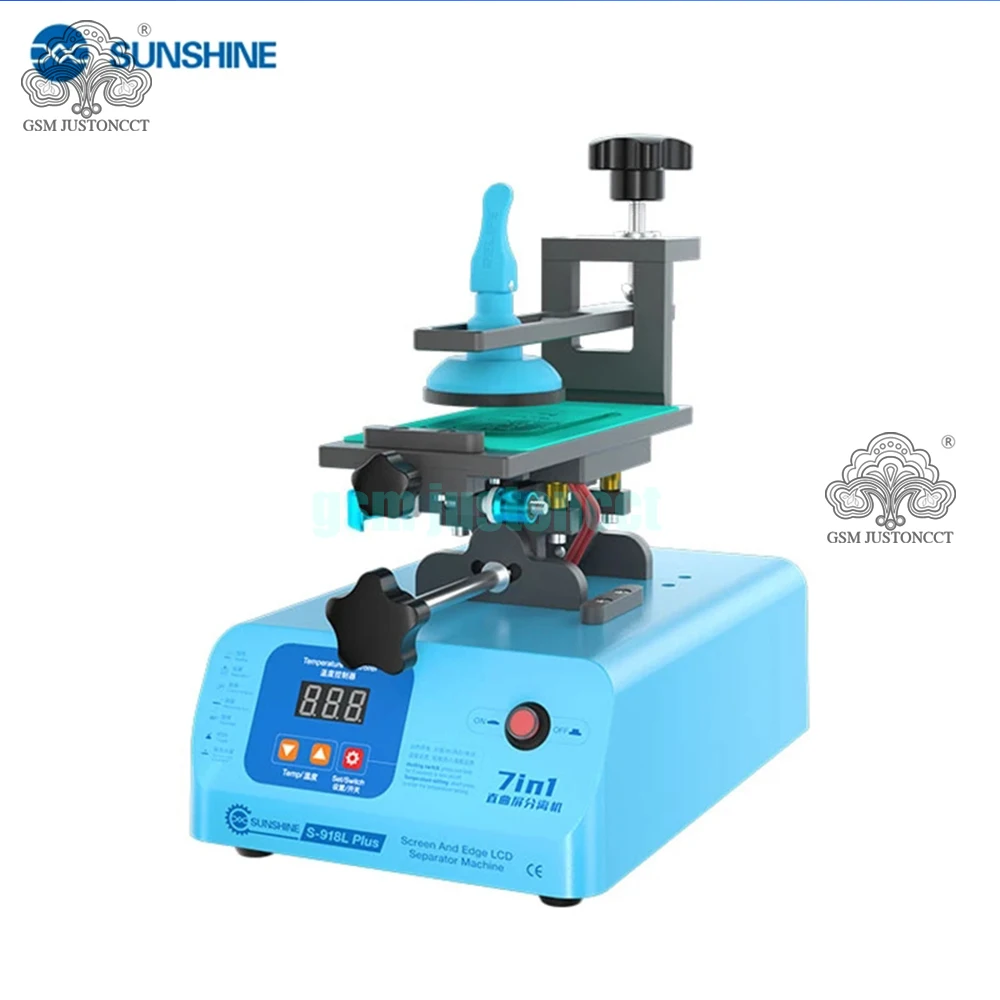 SUNSHINE S-918L PLUS 7 в 1, изогнутый сепаратор экрана, устройство для удаления клея на кромке, универсальный сепаратор в рамке
SUNSHINE S-918L PLUS 7 в 1, изогнутый сепаратор экрана, устройство для удаления клея на кромке, универсальный сепаратор в рамке
