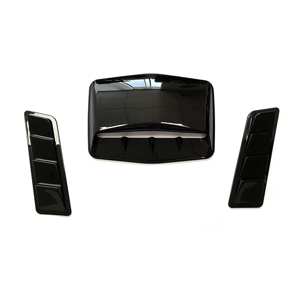 Auto Hood Fender Trims Gloss Black Vehicle Vent Decorations Car Air Flow Intake Bonnet Hood Scoop Covers Exterior Accessories
Auto Hood Fender Trims Gloss Black Vehicle Vent Decorations Car Air Flow Intake Bonnet Hood Scoop Covers Exterior Accessories