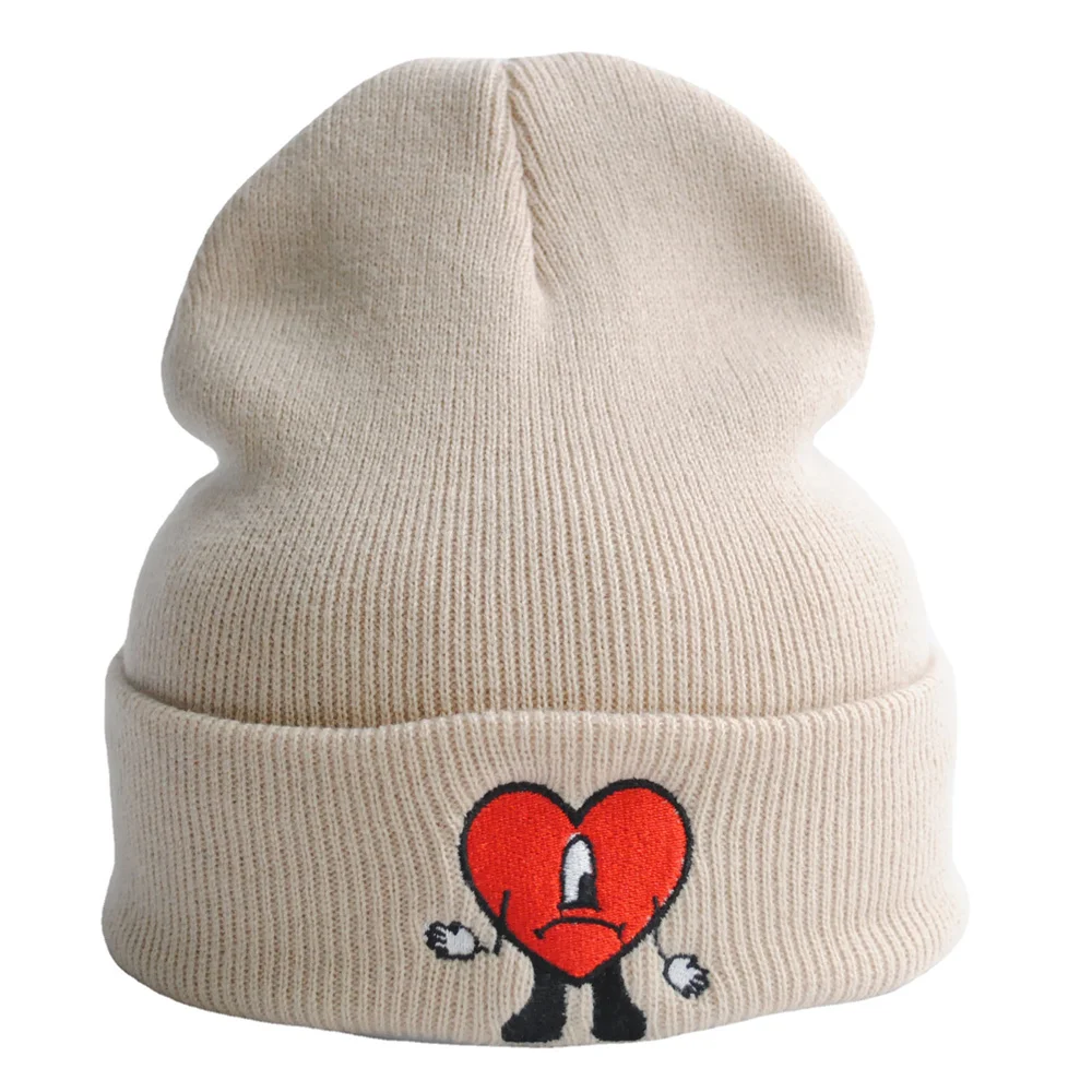 Bad Bunny Beanie Hat for Women Men Winter Warm Knitted Rabbit Ski Bonnet Skullies Unisex Cartoon Embroidery Cap
Bad Bunny Beanie Hat for Women Men Winter Warm Knitted Rabbit Ski Bonnet Skullies Unisex Cartoon Embroidery Cap