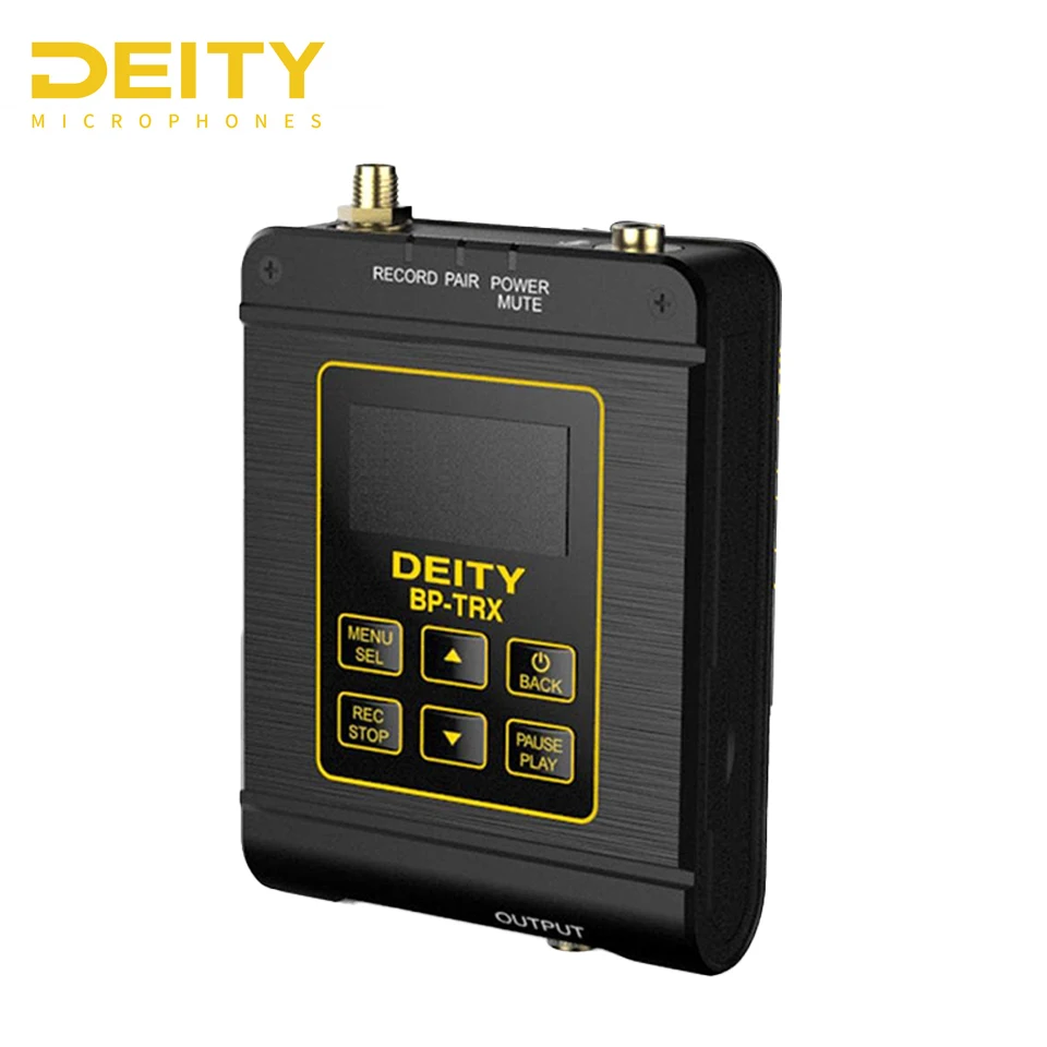 Deity BP-TRX Transmitters Ultimate Audio Multi-tool Wireless 24-Bit/48KHz 2800mAh Pocket Recorder Lavalier Microphones
Deity BP-TRX Transmitters Ultimate Audio Multi-tool Wireless 24-Bit/48KHz 2800mAh Pocket Recorder Lavalier Microphones