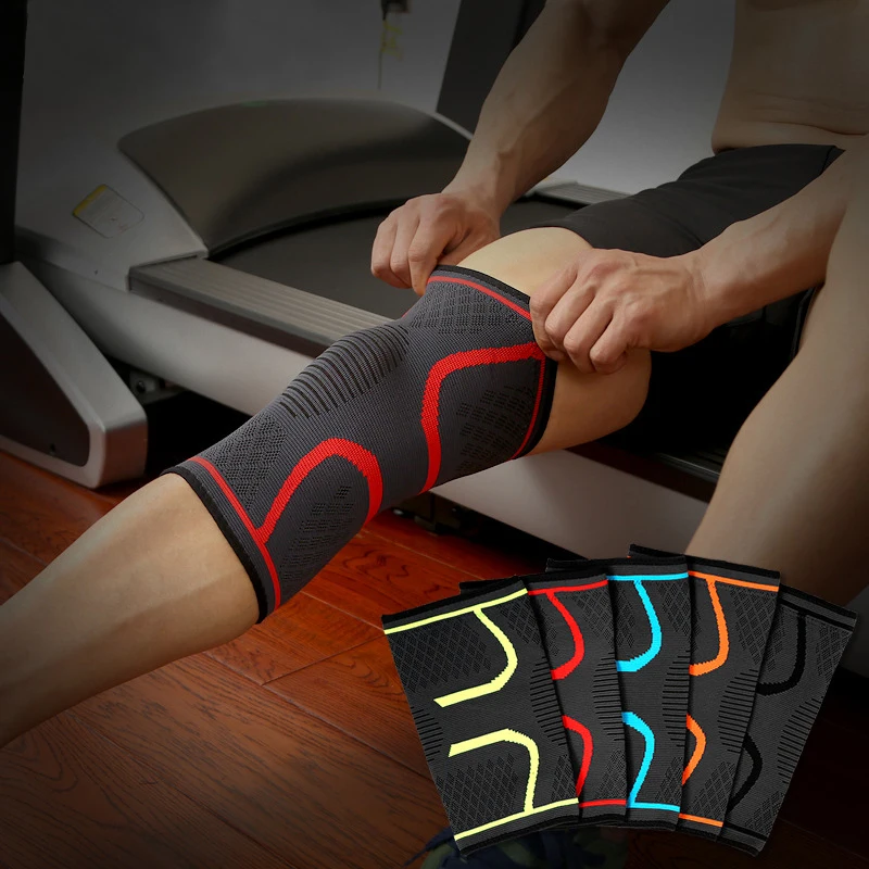 1Pcs Adult Running Cycling Sports Knee Pad Breathable Bandage Knee Brace Silica Gel Non-Slip Sport Compression Knee Pad
1Pcs Adult Running Cycling Sports Knee Pad Breathable Bandage Knee Brace Silica Gel Non-Slip Sport Compression Knee Pad