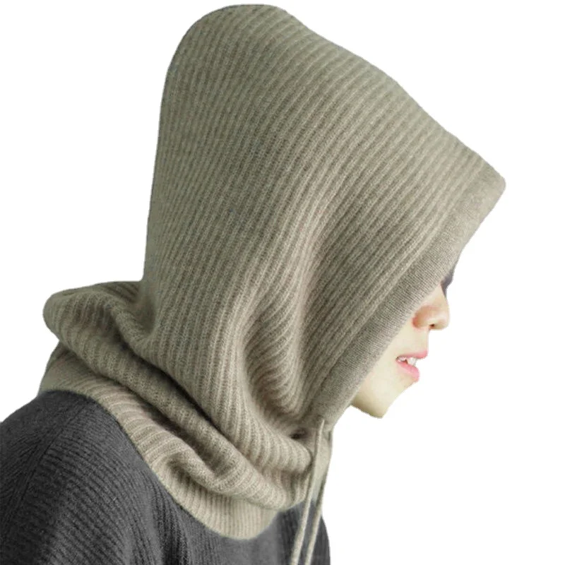 Winter Women Hats Unisex Knitted Cashmere Hooded Neck Collar Adjustable Elastic Cap Hats Gorros Mujer
Winter Women Hats Unisex Knitted Cashmere Hooded Neck Collar Adjustable Elastic Cap Hats Gorros Mujer