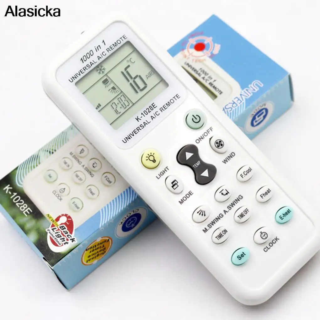 Universal K-1028E Low Power Consumption K-1028E Air Condition Remote LCD A/C Remote Control Controller
Universal K-1028E Low Power Consumption K-1028E Air Condition Remote LCD A/C Remote Control Controller