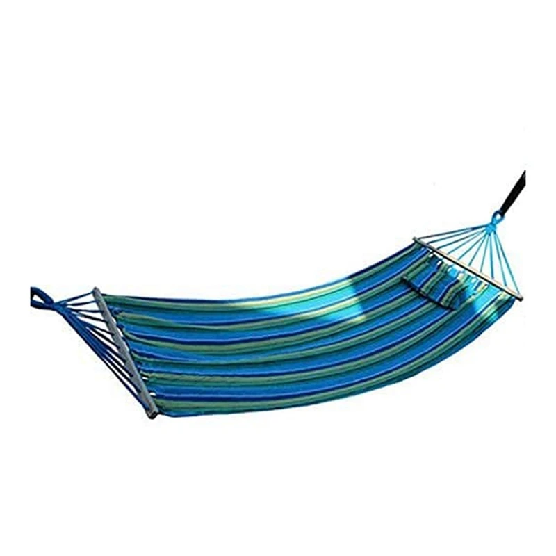 Outdoor Indoor Thick Canvas Hammock with Cloth Bag with Pillow Rollover Prevention Children Adult Hammock
Outdoor Indoor Thick Canvas Hammock with Cloth Bag with Pillow Rollover Prevention Children Adult Hammock