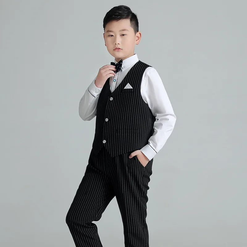 Plus Size Teenager Boy Wedding Suits Dresses Young Boys Business Clothes Formal Children Party Prom Costumes Kids School Uniform
Plus Size Teenager Boy Wedding Suits Dresses Young Boys Business Clothes Formal Children Party Prom Costumes Kids School Uniform