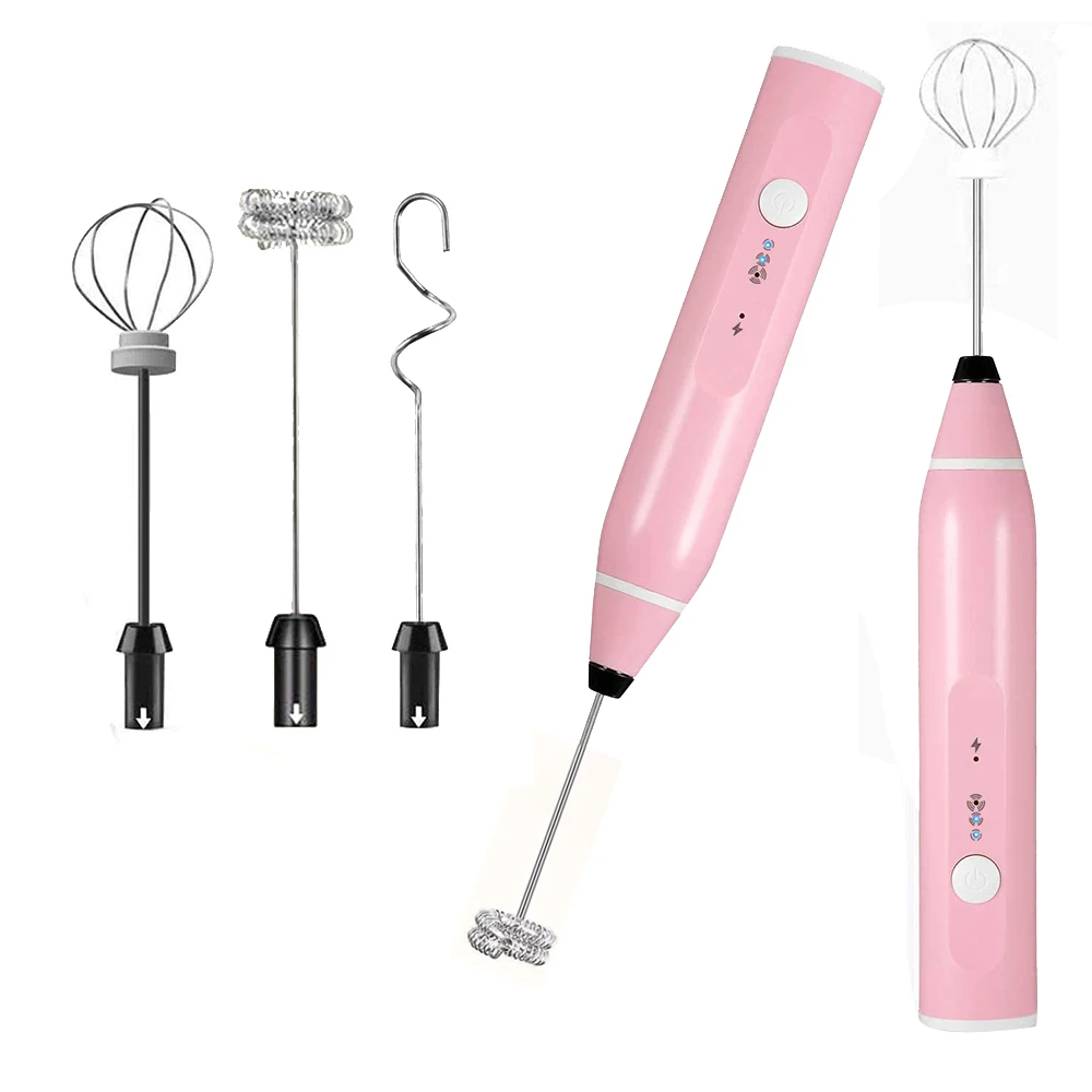 Milk Frother Handeld,Electric Whisk for Baking,Coffee Frother Jug,USB Rechargeable,Three-Speed Adjustment Milk Bubbler
Milk Frother Handeld,Electric Whisk for Baking,Coffee Frother Jug,USB Rechargeable,Three-Speed Adjustment Milk Bubbler