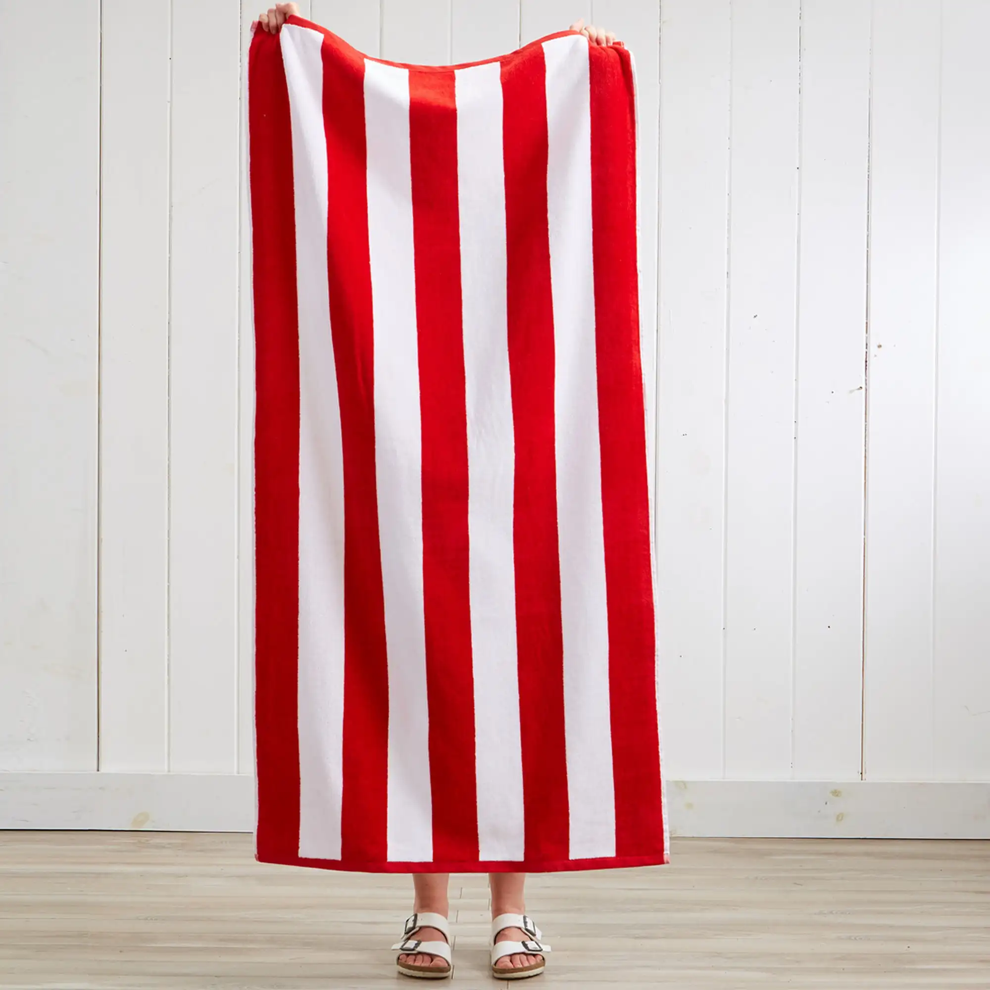 Cabana Stripe Oversized Beach Towel (40" x 70", Red)Face Bath Towels wash cleaning
Cabana Stripe Oversized Beach Towel (40" x 70", Red)Face Bath Towels wash cleaning