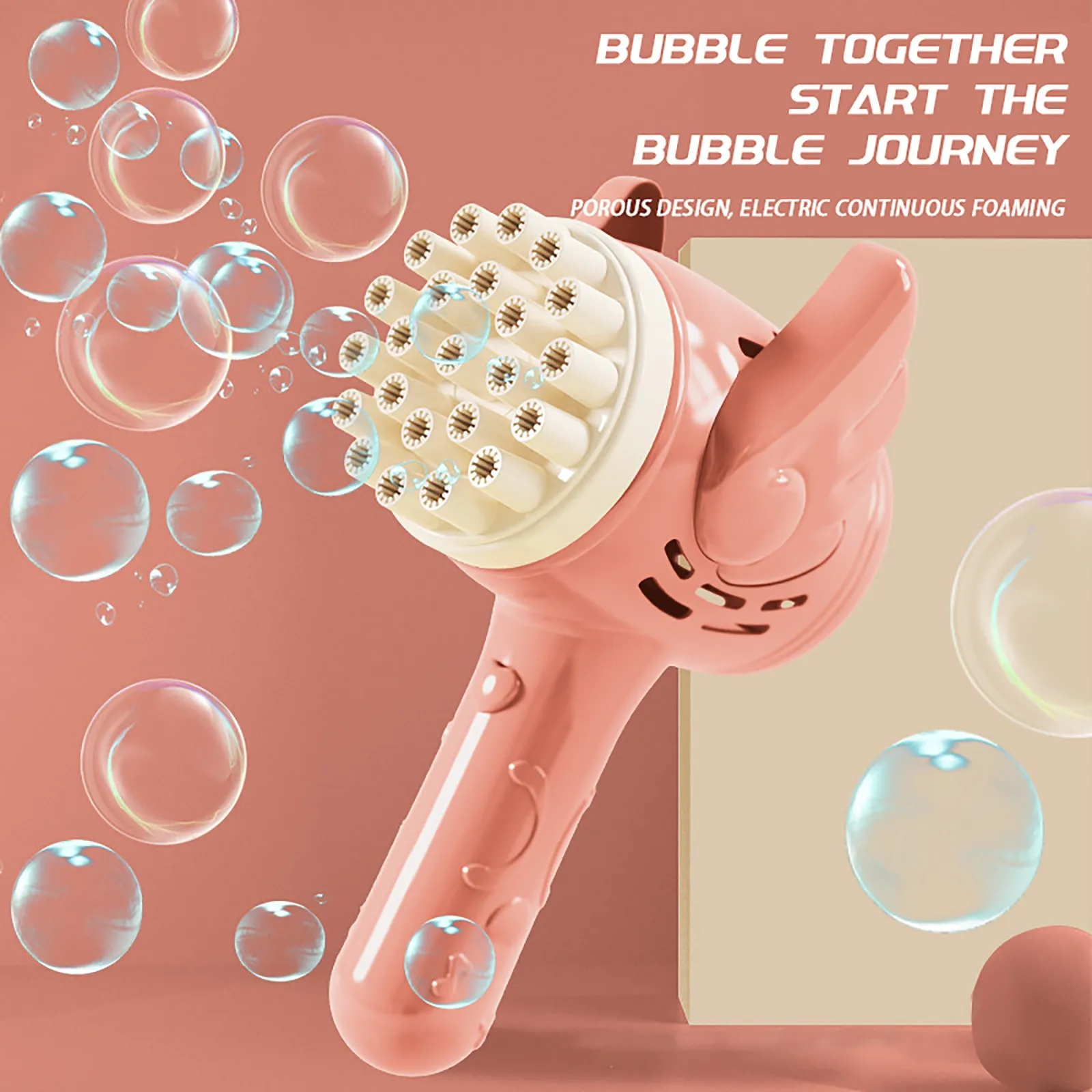 Push Toy 23 Hole Outdoor Toddler Bubble Maker Handheld Bubble For Wedding Party Battery Powered Bubble Maker Boy 2-5 Years
Push Toy 23 Hole Outdoor Toddler Bubble Maker Handheld Bubble For Wedding Party Battery Powered Bubble Maker Boy 2-5 Years