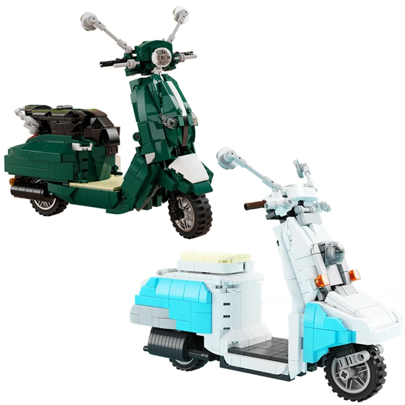 High-tech MOC Vintage Classic Motorcycle Building Blocks City Racing Motorbike Model Furniture Display Kits Bricks Toys For Kids 
High-tech MOC Vintage Classic Motorcycle Building Blocks City Racing Motorbike Model Furniture Display Kits Bricks Toys For Kids