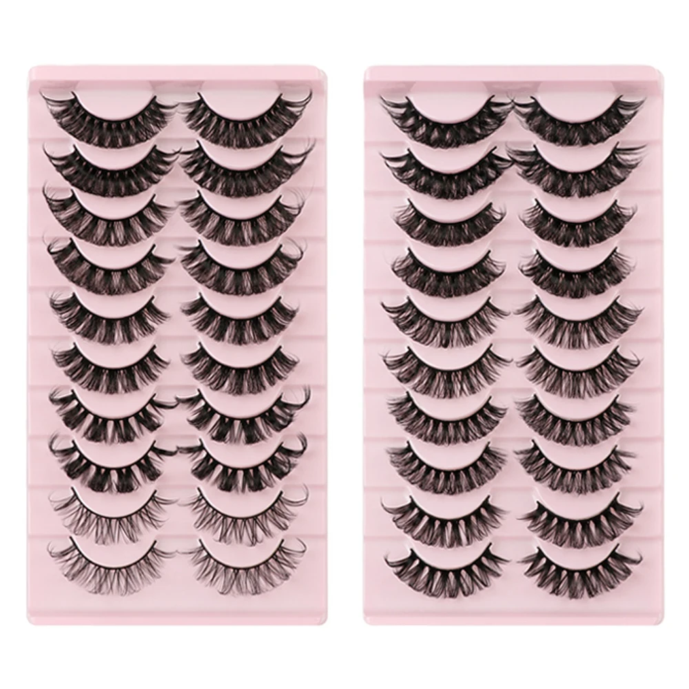 5/10 пар, накладные ресницы из искусственной норки
5/10 пар, накладные ресницы из искусственной норки