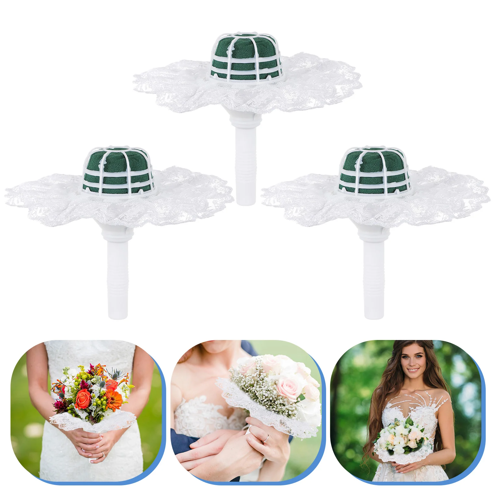 3 Sets Bouquet Material Bridal Flowers Handle Floral Arrangement Wedding Bouquets Holders Supplies Decoration
3 Sets Bouquet Material Bridal Flowers Handle Floral Arrangement Wedding Bouquets Holders Supplies Decoration