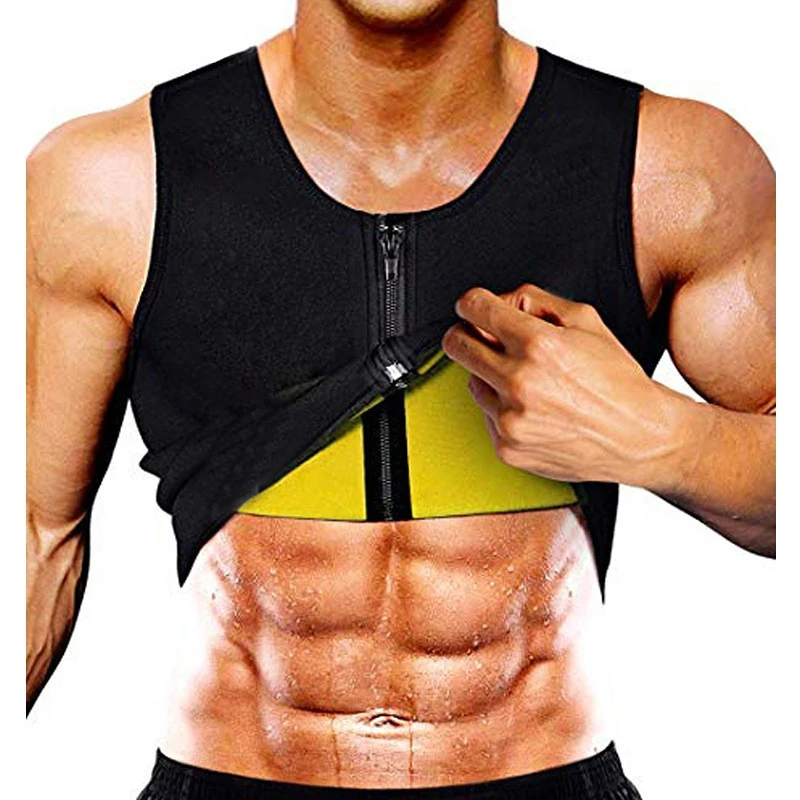 Fat Burner for Weight Loss Corsets Workout Waist Trainer Slimming Shirt Fitness Tank Top Men Quality Neoprene Sauna Sweat Vest
Fat Burner for Weight Loss Corsets Workout Waist Trainer Slimming Shirt Fitness Tank Top Men Quality Neoprene Sauna Sweat Vest
