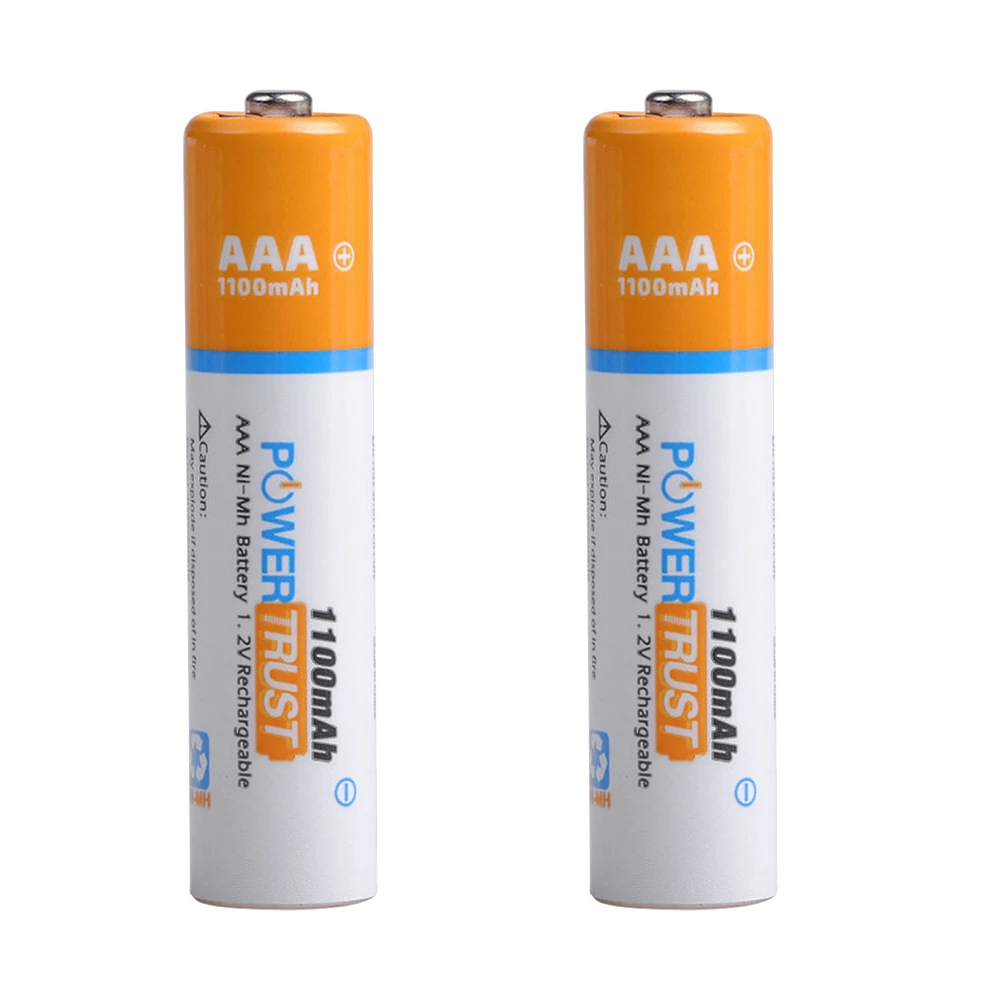 2Pcs AAA Rechargeable Batteries Ni-MH 1100mAh 1200 Cycles for Flashlight Toys Watch MP3 Player Replace Ni-Mh Battery
2Pcs AAA Rechargeable Batteries Ni-MH 1100mAh 1200 Cycles for Flashlight Toys Watch MP3 Player Replace Ni-Mh Battery