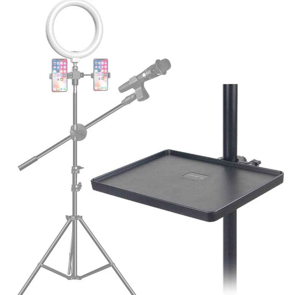 Microphone Stand Soundcard Tray For Live Tripod Bracket Phone Holder Clamp Performance Stand Tray Audio Equipment Adjustable
Microphone Stand Soundcard Tray For Live Tripod Bracket Phone Holder Clamp Performance Stand Tray Audio Equipment Adjustable