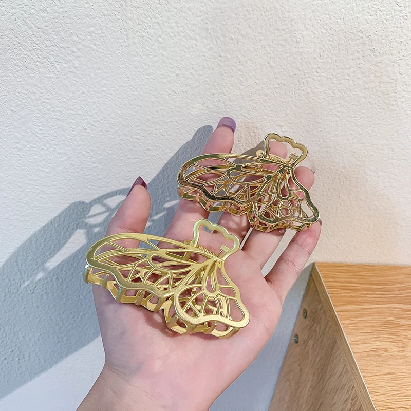 2022 New Fashion Korea Hair Accessories Jewelry Vintage Metal Crab Hair Clip Butterfly Hair Claw For Women Girls Bath Clip
2022 New Fashion Korea Hair Accessories Jewelry Vintage Metal Crab Hair Clip Butterfly Hair Claw For Women Girls Bath Clip