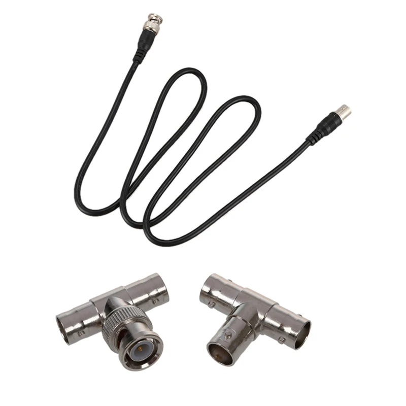 Hot BNC Male To 2 Female Plug Coaxial T Adapter W BNC Female Connector With BNC Male To Female Plug Extension Coaxial Line
Hot BNC Male To 2 Female Plug Coaxial T Adapter W BNC Female Connector With BNC Male To Female Plug Extension Coaxial Line
