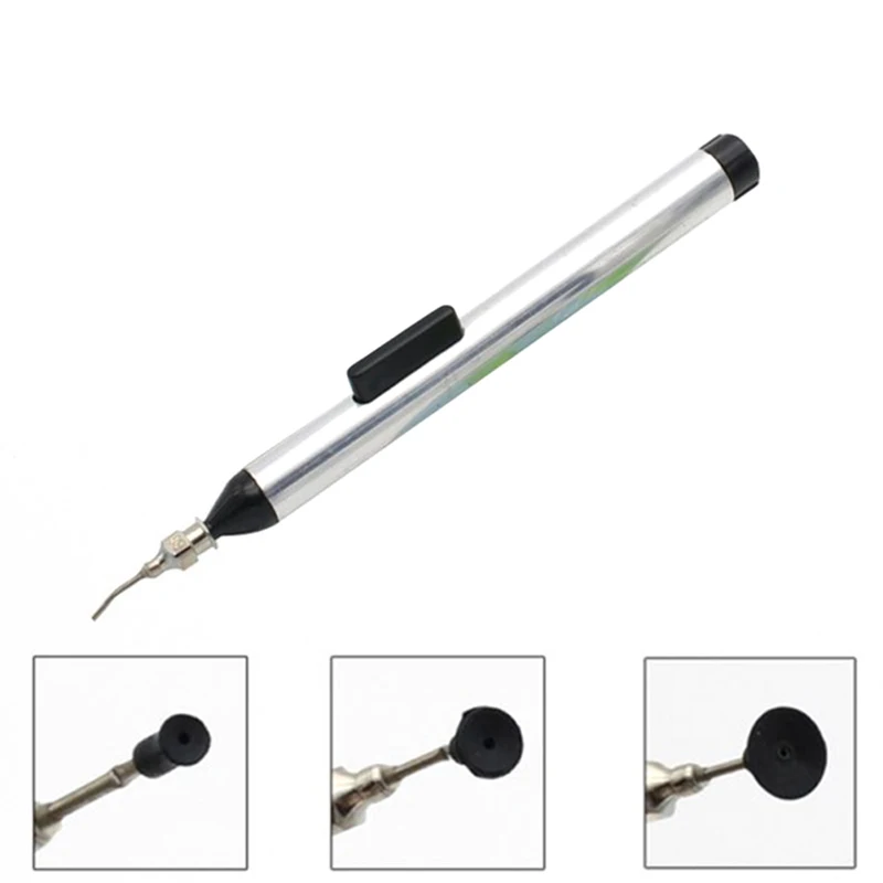 4pcs Vacuum Sucking Pen Set Solder Picker Delicate 3 Sizes 3 7 10 Mm Header Welding Equipments Vacuum Wand Tools
4pcs Vacuum Sucking Pen Set Solder Picker Delicate 3 Sizes 3 7 10 Mm Header Welding Equipments Vacuum Wand Tools