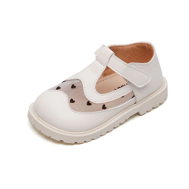 British style girls leather shoes 2022 spring cute mesh shoes soft breathable princess fashion children's sandals
British style girls leather shoes 2022 spring cute mesh shoes soft breathable princess fashion children's sandals