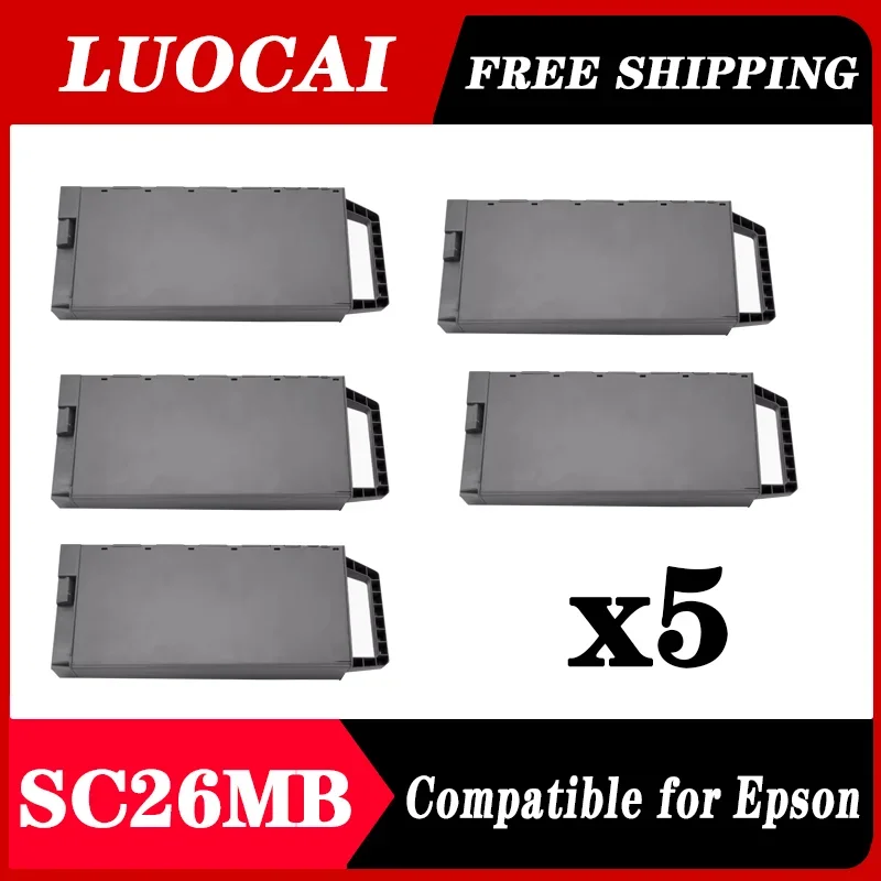 5PCS SC26MB Maintenance Tank For EPSON T3780 T5780 T7780 T5860DM P6580 P11080D Printer With Chip
5PCS SC26MB Maintenance Tank For EPSON T3780 T5780 T7780 T5860DM P6580 P11080D Printer With Chip