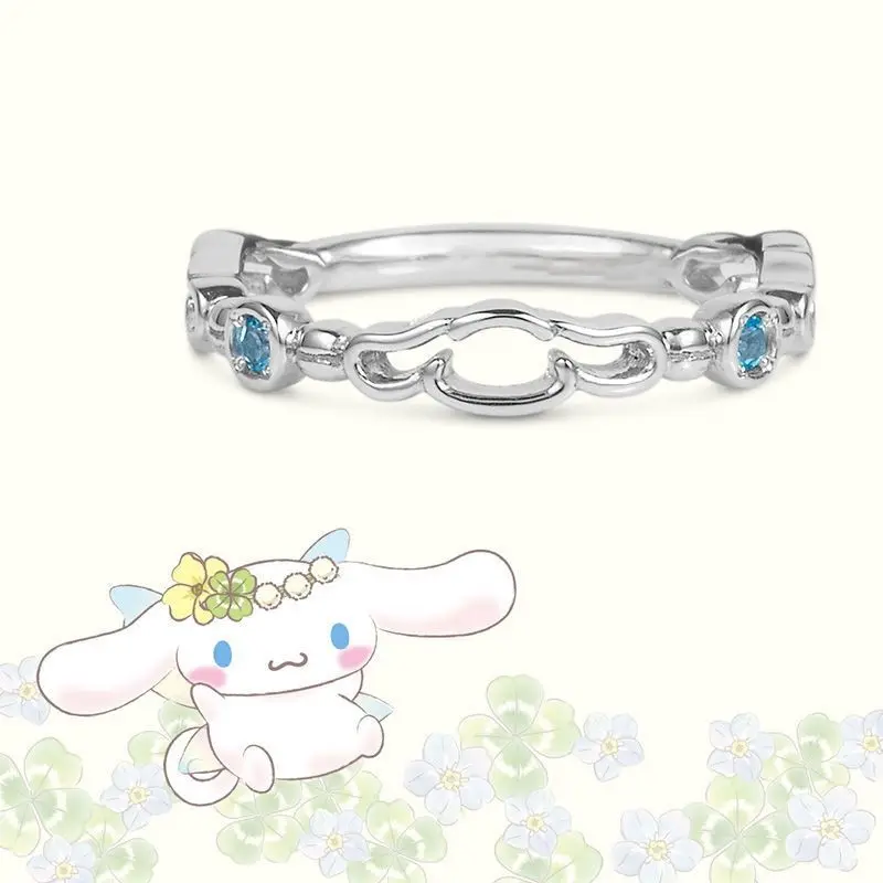 Kawaii Sanrioed Anime Cartoon Cinnamoroll Series Lovers Cartoon Lovely Open Ring Jewelry Ring Baby Boy Girl Festival Gift
Kawaii Sanrioed Anime Cartoon Cinnamoroll Series Lovers Cartoon Lovely Open Ring Jewelry Ring Baby Boy Girl Festival Gift