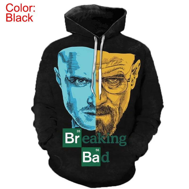 New Listing Classic TV Breaking Bads Season 5 3D Printed Hoodie Women/Men Hoodie Sweatshirt Casual Hoodies
New Listing Classic TV Breaking Bads Season 5 3D Printed Hoodie Women/Men Hoodie Sweatshirt Casual Hoodies