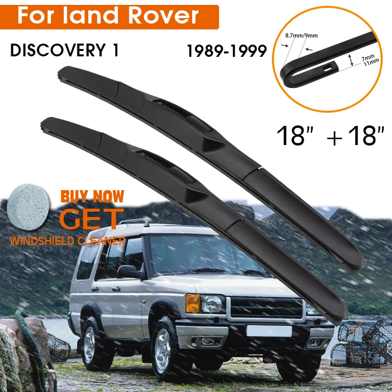Car Wiper For Land Rover DISCOVERY 1 1989-1999 Windshield Rubber Silicon Refill Front Window Wiper 18"+18" Auto Accessories
Car Wiper For Land Rover DISCOVERY 1 1989-1999 Windshield Rubber Silicon Refill Front Window Wiper 18"+18" Auto Accessories