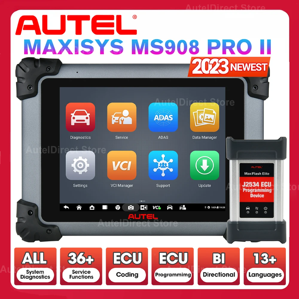 Autel MaxiSys MS908S Pro Diagnostic Tool with J2534 ECU Programming Bi-Directional Control MS908SP All Systems Diagnosis Scanner
Autel MaxiSys MS908S Pro Diagnostic Tool with J2534 ECU Programming Bi-Directional Control MS908SP All Systems Diagnosis Scanner