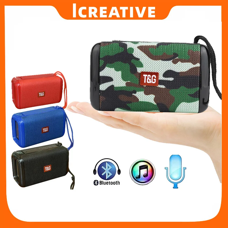 Wireless Bluetooth-compatible Speakers Soundbar Outdoor Sports Waterproof Support TF Card U Disk FM For Smartphone TG-163
Wireless Bluetooth-compatible Speakers Soundbar Outdoor Sports Waterproof Support TF Card U Disk FM For Smartphone TG-163
