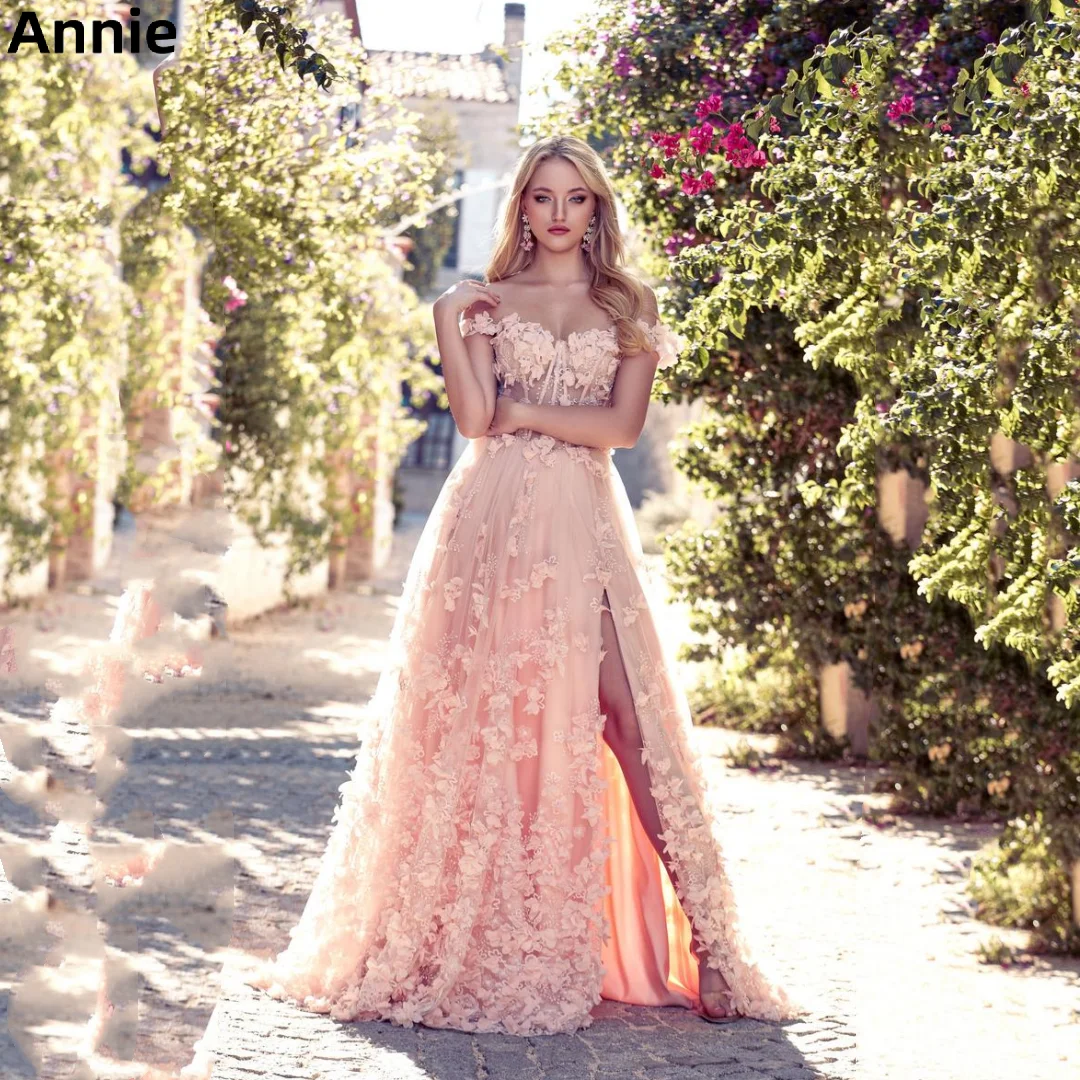 Annie 3D Three-dimensional Decals Prom Dresses Luxurious Tulle Cocktail Custom Evening Dresses Light Pink 2023 Damen Abendkleid
Annie 3D Three-dimensional Decals Prom Dresses Luxurious Tulle Cocktail Custom Evening Dresses Light Pink 2023 Damen Abendkleid