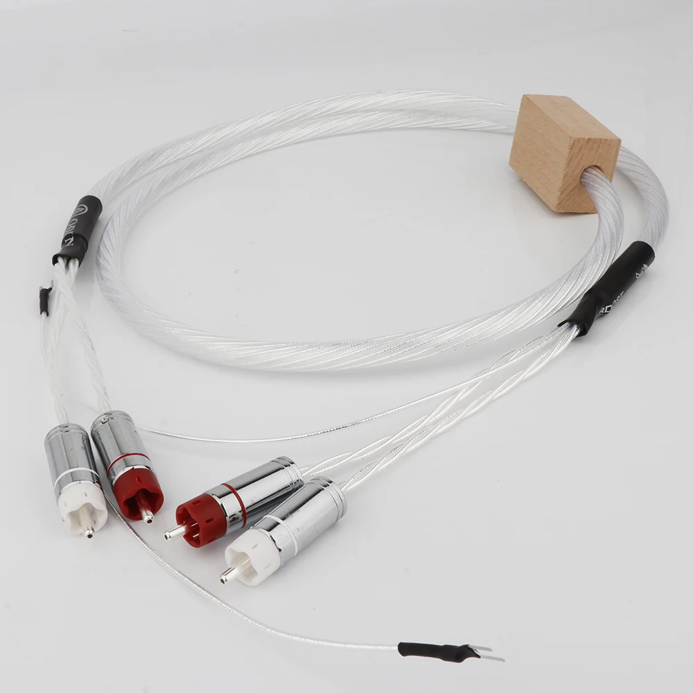 Nordost ODIN 2 HI-END Hifi Fever Audio RCA Signal Cable Double Lotus Sterling Silver Audio Cable CD Amplifier Tube Cable
Nordost ODIN 2 HI-END Hifi Fever Audio RCA Signal Cable Double Lotus Sterling Silver Audio Cable CD Amplifier Tube Cable