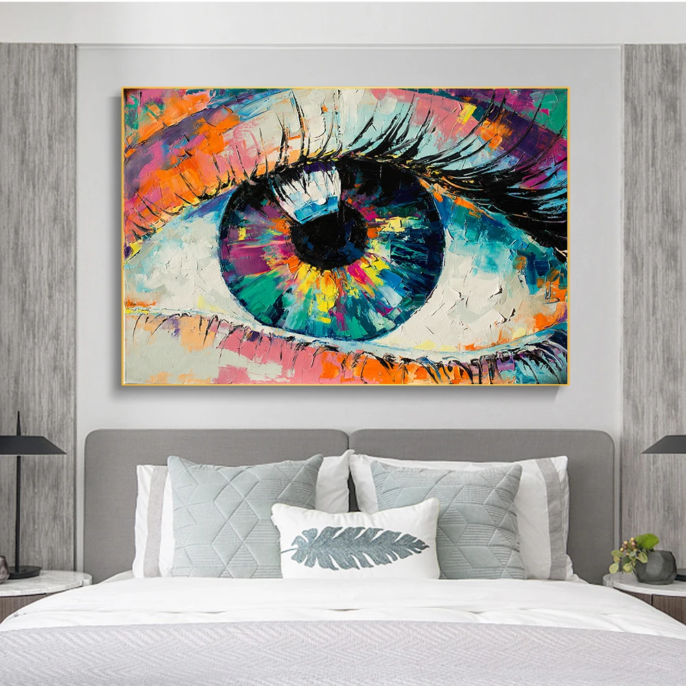 Graffiti Colorful Eyes Art Paintings Abstract Canvas Prints Poster Modern Style Wall Cuadros For Living Room Decorative Pictures
Graffiti Colorful Eyes Art Paintings Abstract Canvas Prints Poster Modern Style Wall Cuadros For Living Room Decorative Pictures