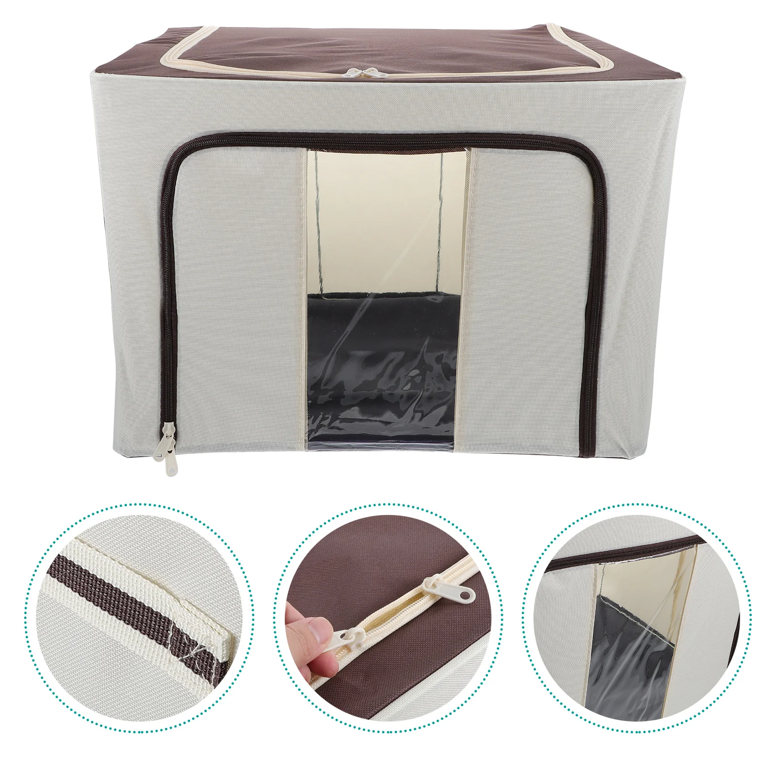 Storage Foldable Box Quilt Clothes Bedding Cloth Sorting Clothing Orgnizer Carrying College Closet Fabric Zippered Container
Storage Foldable Box Quilt Clothes Bedding Cloth Sorting Clothing Orgnizer Carrying College Closet Fabric Zippered Container