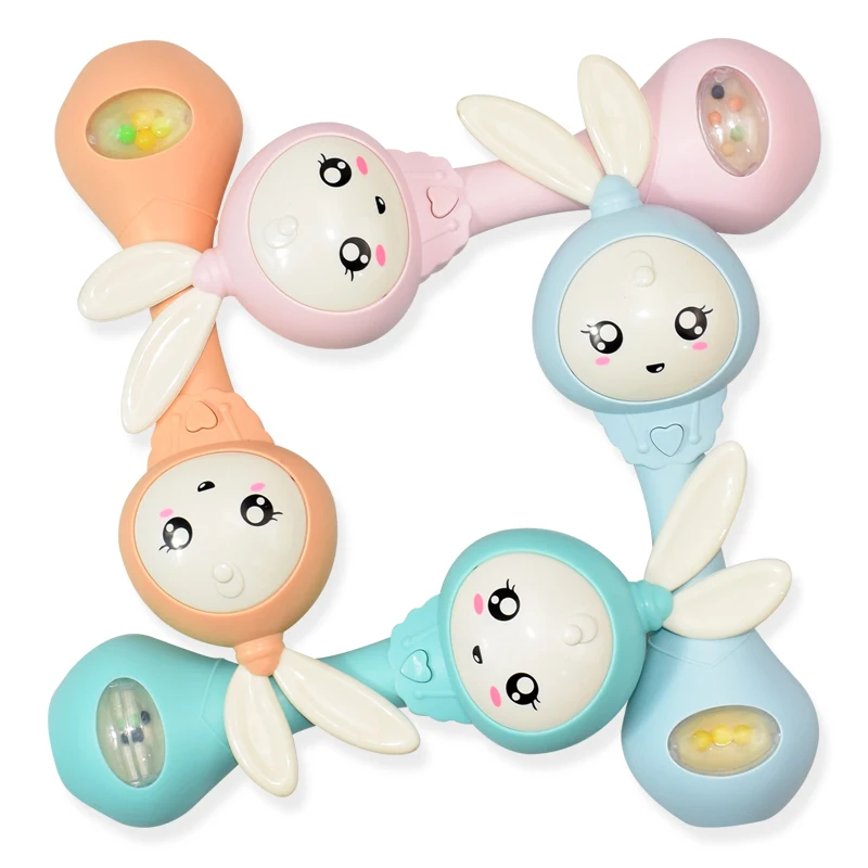 Детская музыкальная мигающая погремушка, милый кролик, безопасный прорезыватель, ручные колокольчики, погремушка для новорожденных, Игрушки для раннего развития, подарок для младенцев 0-18 месяцев
Детская музыкальная мигающая погремушка, милый кролик, безопасный прорезыватель, ручные колокольчики, погремушка для новорожденных, Игрушки для раннего развития, подарок для младенцев 0-18 месяцев
