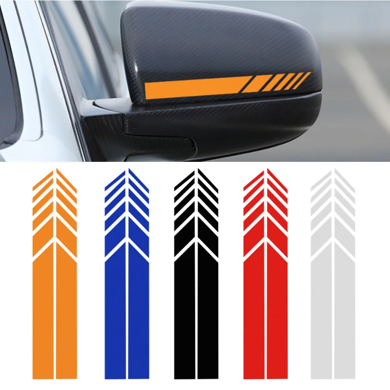 Universal Arrow Stripe Car Rear View Mirror Decal Non Fading Fashion Color Stripe Motorbike Decorative Decals Car Stickers
Universal Arrow Stripe Car Rear View Mirror Decal Non Fading Fashion Color Stripe Motorbike Decorative Decals Car Stickers