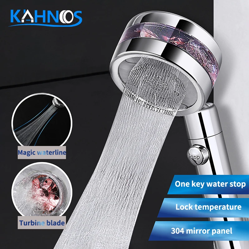 360 Degrees Rotating High Pressure Shower Head Set 3 Mode Adjustable Water Saving Shower Double-sided Turbocharged Shower Head
360 Degrees Rotating High Pressure Shower Head Set 3 Mode Adjustable Water Saving Shower Double-sided Turbocharged Shower Head