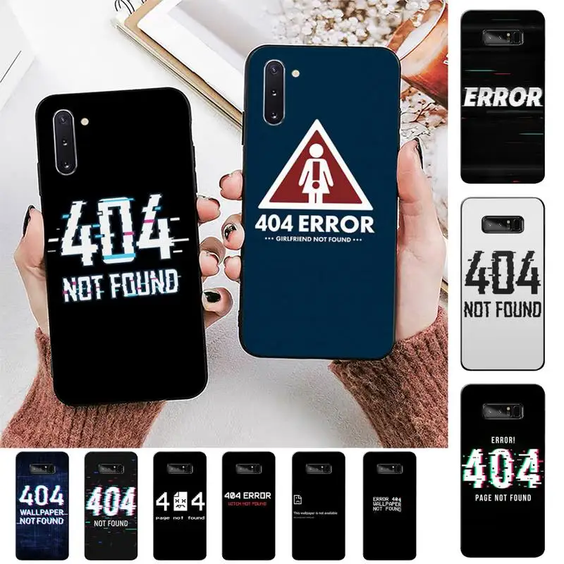 Error 404 not found Phone Case for Samsung Note 5 7 8 9 10 20 pro plus lite ultra A21 12 72
Error 404 not found Phone Case for Samsung Note 5 7 8 9 10 20 pro plus lite ultra A21 12 72