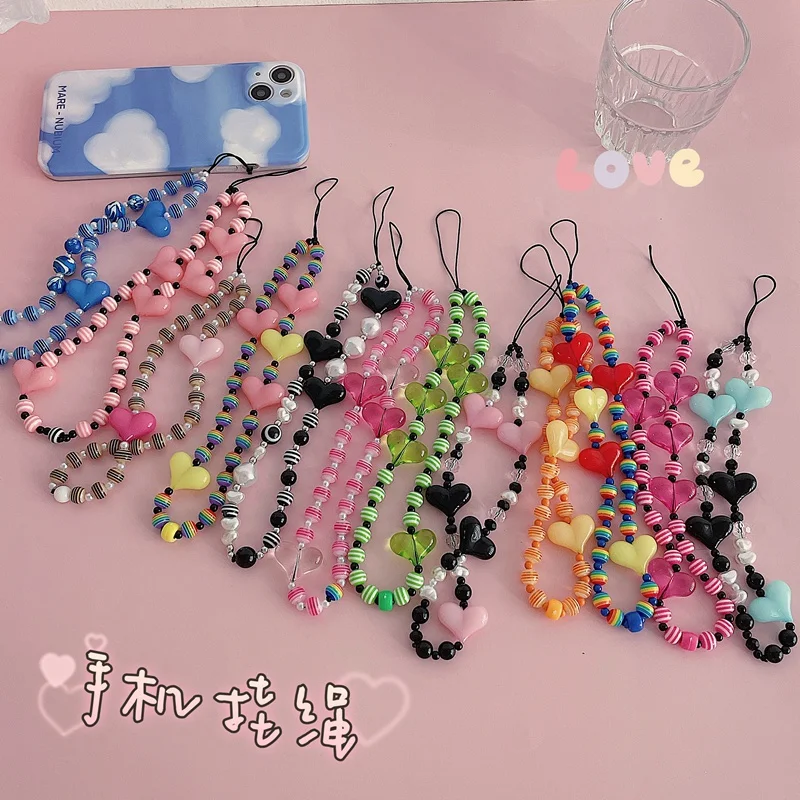 Mobile Phone Strap Silicone Bead Chain Flower Pendant Pottery Bead Chain for Cell Phone Case Hanging Cord Necklace Lanyard
Mobile Phone Strap Silicone Bead Chain Flower Pendant Pottery Bead Chain for Cell Phone Case Hanging Cord Necklace Lanyard