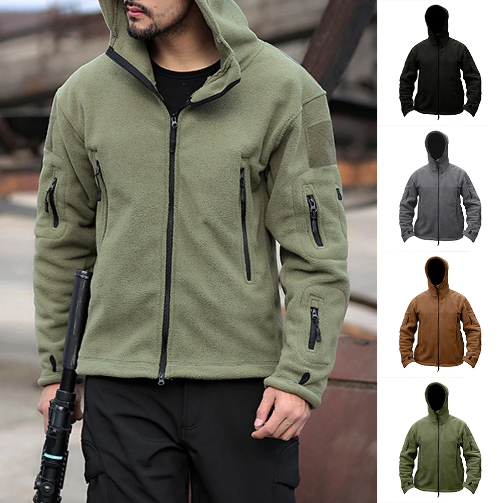 1PC Men's Jacket Jacket Work Coat Zipper Jacket Breathable Casual Full Zip Full-Zip Up Hooded Fleece Men Casual
1PC Men's Jacket Jacket Work Coat Zipper Jacket Breathable Casual Full Zip Full-Zip Up Hooded Fleece Men Casual