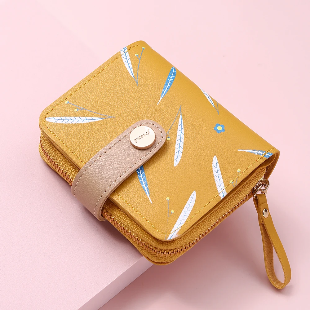 2022 New Women Cute Wallet Zipper Buckle Folding Girl Wallet Brand Designed Pu Leather Small Coin Purse Female Card Holder
2022 New Women Cute Wallet Zipper Buckle Folding Girl Wallet Brand Designed Pu Leather Small Coin Purse Female Card Holder