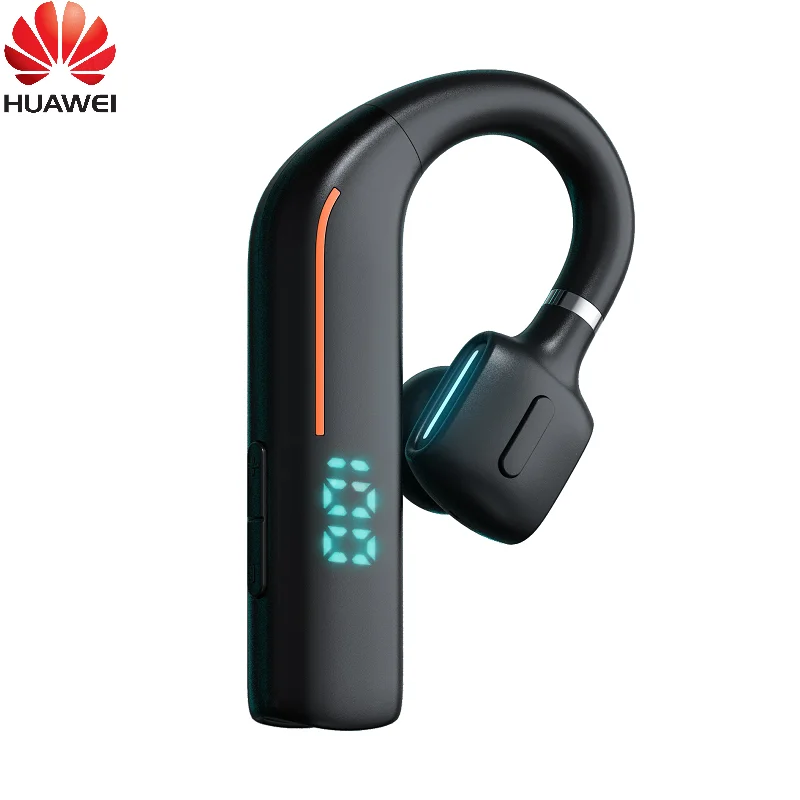 

Huawei Wireless Bluetooth 5.2 Earphone EarHook Business Single Headphone With Mic Handsfree Drive Call Headset Earbud For Phones