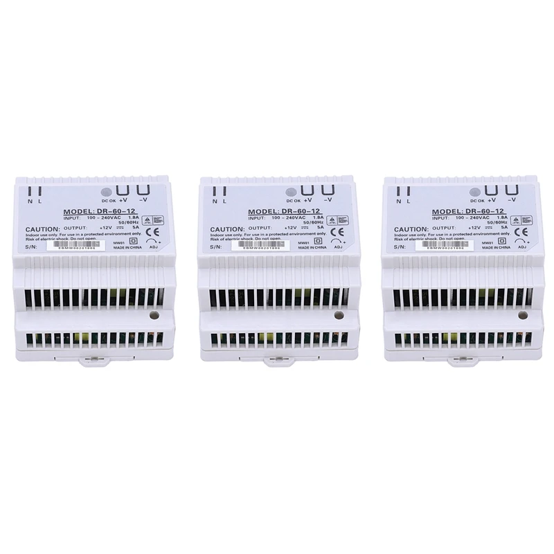 3X Блок питания на Din-рейку, 60 Вт, 12 В, преобразователь переменного тока Dr-60-12, источник питания 12 В, 60 Вт, хорошее качество
3X Блок питания на Din-рейку, 60 Вт, 12 В, преобразователь переменного тока Dr-60-12, источник питания 12 В, 60 Вт, хорошее качество