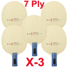 Huieson 7 Ply Table Tennis Pingpong Blade CS Short Handle 5 Layers Of Pure Wood And 2 Layers Of Carbon X3 For New Material 40 
