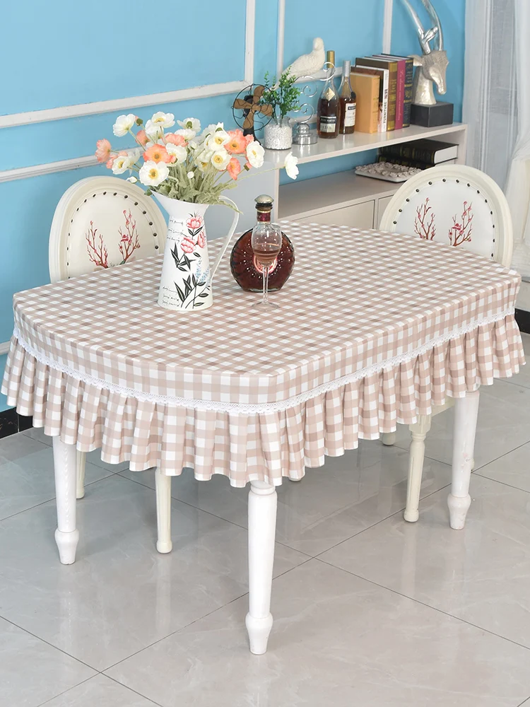Grid Kindergarten Desk Protection Package Table Set Household Nordic Oval Table Cloth
Grid Kindergarten Desk Protection Package Table Set Household Nordic Oval Table Cloth