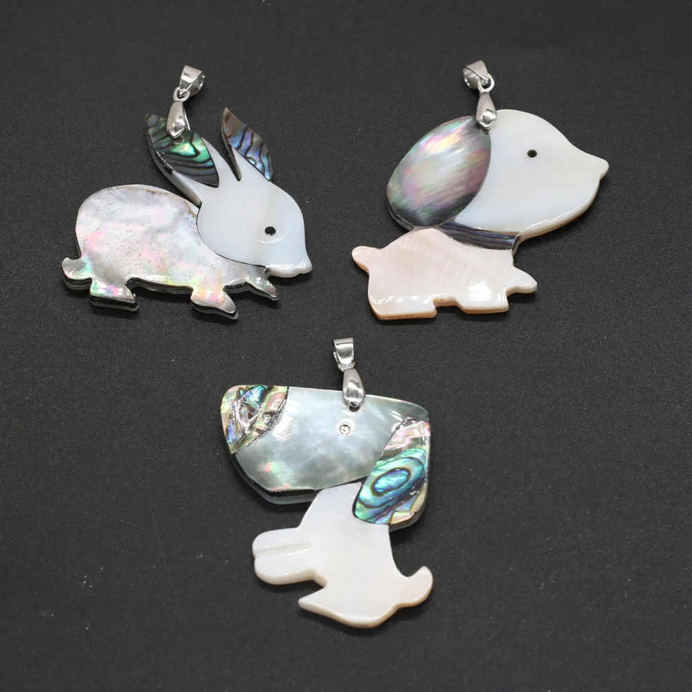 Natural Shell White Shells Animal Rabbit Dog Pendant For Jewelry Making DIY Necklace Earring Accessories Charm Gift Party45x45mm
Natural Shell White Shells Animal Rabbit Dog Pendant For Jewelry Making DIY Necklace Earring Accessories Charm Gift Party45x45mm