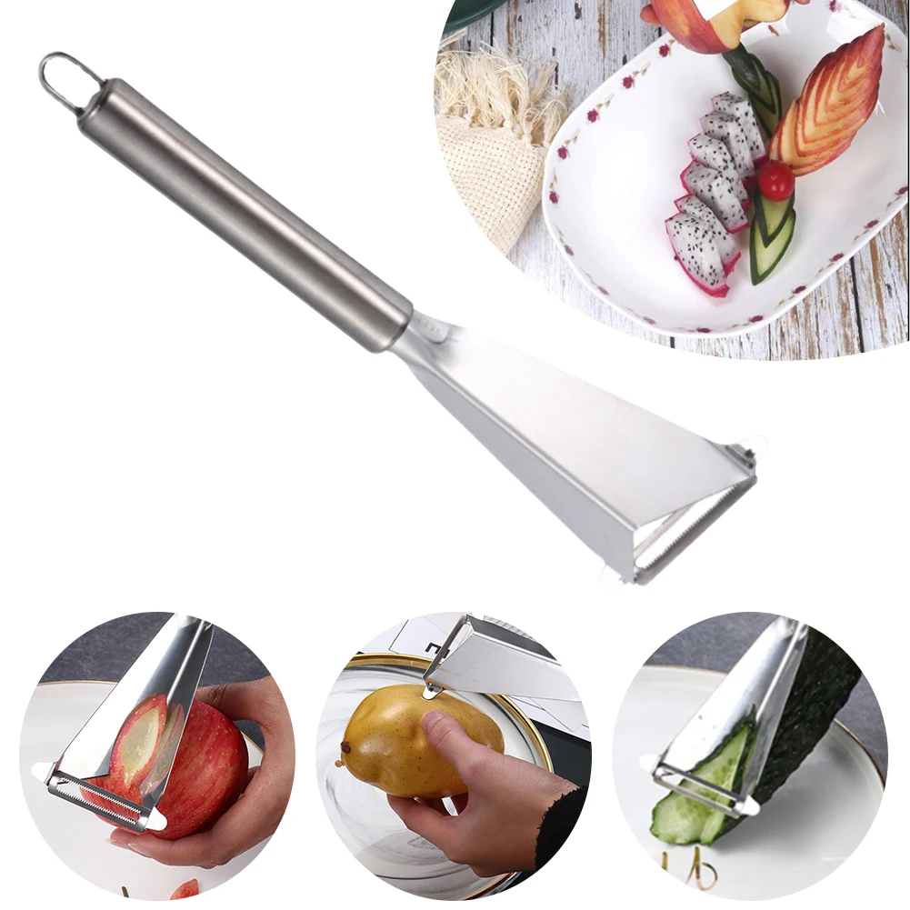 Stainless Steel Fruit Carving Knife Triangular Shape Vegetable Knife Slicer Fruit Platter Non-slip Carving Blade Kitchen Tool
Stainless Steel Fruit Carving Knife Triangular Shape Vegetable Knife Slicer Fruit Platter Non-slip Carving Blade Kitchen Tool