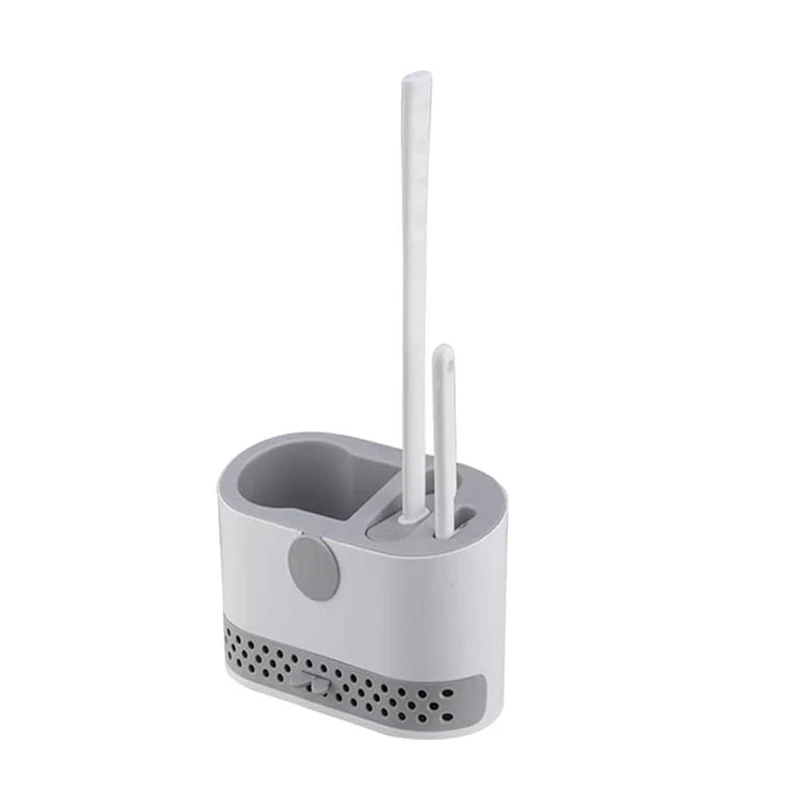 Toilet Brushes And Holders,Deep Cleaner Toilet Brushes With No-Slip Long Handle Floor Standing Holder & Wall Mounting
Toilet Brushes And Holders,Deep Cleaner Toilet Brushes With No-Slip Long Handle Floor Standing Holder & Wall Mounting
