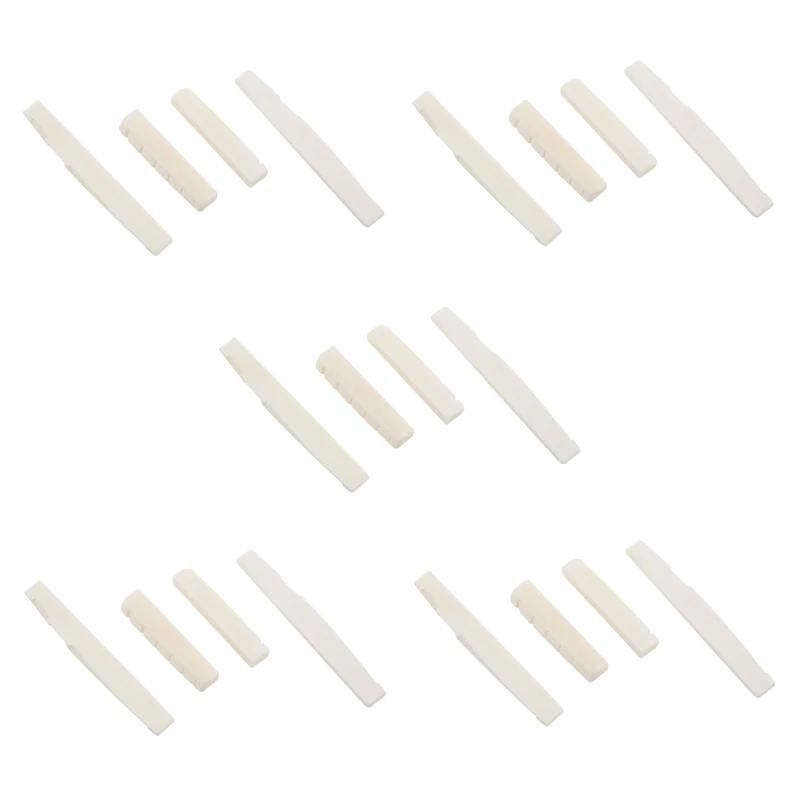 10 Sets Of 20Pcs 6 String Acoustic Guitar Bone Bridge Saddle And Nut Made Of Real Bone
10 Sets Of 20Pcs 6 String Acoustic Guitar Bone Bridge Saddle And Nut Made Of Real Bone